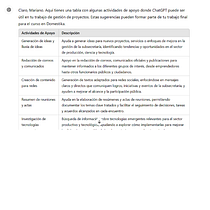 Mi proyecto del curso: Usar Chat GPT para trabajar. Projekt z dziedziny Business, Doradztwo kreat, wne, Zarządzanie projektowaniem, Zarządzanie, Produkt, wność, Sztuczna Inteligencja i ChatGPT użytkownika Mariano Gentilucci - 09.11.2024