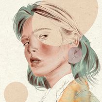 Mi proyecto del curso: Retrato ilustrado con Procreate. Projekt z dziedziny Trad, c, jna ilustracja, Portret, Ilustracja c i frowa użytkownika lauravalliart - 11.11.2024