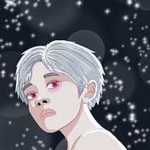 Mi proyecto del curso: Hijo De La Luna. Design de personagens, Desenho digital, Ilustração digital, e Pintura digital projeto de olmancanales98 - 12.11.2024