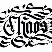 Mi proyecto del curso: Chaos. Digital Lettering, H, Lettering, Lettering, and Calligraph project by bayastudio_es - 11.14.2024