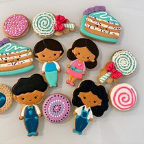 Mi proyecto del curso: Decoración de galletas con royal icing para principiantes. Un proyecto de Repostería, Arte comestible y Glaseado de Ana Laura Escamilla Islas - 24.11.2024
