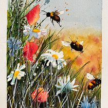 My project for course: Illustrating the Natural World with Watercolor and Charcoal Ein Projekt aus dem Bereich Traditionelle Illustration, Naturalistische Illustration und Malerei von susannahrthompson - 14.11.2024