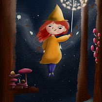 Mijn project van de cursus: Kinderillustraties met Procreate: creëer magische scènes. Children's Illustration, Digital Illustration, Digital Painting, and Picturebook project by joannahaupert - 11.16.2024