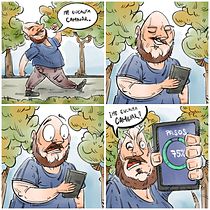 My project for course: Graphic Humor: Give us our Daily Comic Strip Ein Projekt aus dem Bereich Comic, Zeichnung, Bleistiftzeichnung, Erzählung, Digitale Illustration und Editorial Illustration von Filip Iglai - 16.11.2024