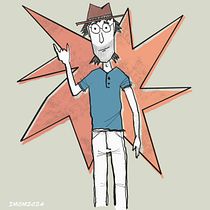 Mi proyecto del curso: Diseño de personajes estilo cartoon con Procreate. Projekt z dziedziny Projektowanie postaci, Trad, c, jna ilustracja, Ilustracja c i frowa użytkownika Cesar Trejo - 14.11.2024