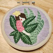 My project for course: Introduction to Botanical Embroidery. Un projet de Broderie , et Design textile de salwowska_paulina - 17.11.2024