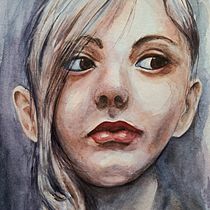 Mój projekt z kursu: Portret artystyczny akwarelami. Fine Arts, Portrait Drawing, Painting, and Watercolor Painting project by Joanna Zakrzewska - 11.18.2024