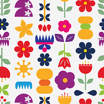 Meu projeto do curso: Design de padrões para produtos têxteis do lar. Printing, Pattern Design, Digital Illustration, and Vector Illustration project by Natália Scapinello - 07.12.2024