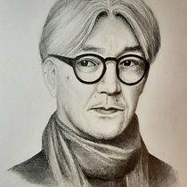My favorite composer. Artistic Drawing, Drawing, Portrait Drawing, Sketchbook, and Sketching project by sebastianibarbara - 11.18.2024