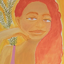 Meu projeto do curso: Pintura de retratos femininos com tinta acrílica. Un proyecto de Pintura acrílica y Pintura de Monica Ramos - 19.11.2024