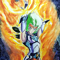 Meu projeto do curso: Técnicas de aquarela para capas de quadrinhos. Un progetto di Character design, Fumetto, Disegno e Pittura ad acquerello di Junior da S. Coelho - 18.11.2024