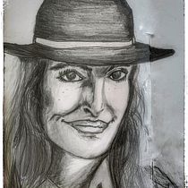 Mon projet du cours : Carnet de portraits : explorez le visage humain. Artistic Drawing, Drawing, Portrait Drawing, Sketchbook, and Sketching project by Sophie Cret - 10.21.2024