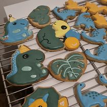 My project for course: Cookie Decoration with Royal Icing for Beginners. Baking, Edible Art & Icing project by botha_eg - 11.21.2024