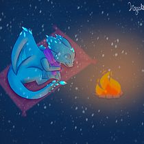 Mon projet du cours : Illustration d’animaux fantastiques sur Procreate. Character Design, Digital Illustration, Drawing, Traditional illustration, Narrative, Stor, and telling project by irogakou - 11.21.2024