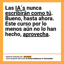 Mi proyecto del curso: Copywriting para copywriters. Un progetto di Pubblicità, Comunicazione, Cop, writing, Stor e telling di anitaparalosamigos - 22.11.2024