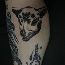Mój projekt z kursu: Tatuaż techniką „blackwork” z użyciem cienkich linii. Tattoo Design project by Agnieszka Bachniak - 11.22.2024