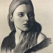 My project for course: Realistic Portraits Using Charcoal Ein Projekt aus dem Bereich Bildende Künste, Zeichnung, Porträtzeichnung, Realistische Zeichnung und Traditionelle Illustration von Mark Finch - 22.11.2024