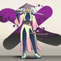 My project for course: Dynamic Character Illustration Ein Projekt aus dem Bereich Comic, Kreativität, Zeichnung, Digitale Zeichnung, Manga, Design von Figuren und Traditionelle Illustration von Nihan Rashid - 23.11.2024