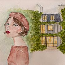My project for course: Artistic Watercolor Sketching: Dare to Express Your Ideas. Esboçado, Criatividade, Desenho, Ilustração tradicional, Pintura em aquarela, e Sketchbook projeto de balbolka - 23.11.2024