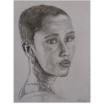 My project for course: Realistic Portrait with Graphite Pencil Ein Projekt aus dem Bereich Bildende Künste, Zeichnung, Bleistiftzeichnung, Traditionelle Illustration, Porträtzeichnung, Realistische Zeichnung, Artistische Zeichnung und Anatomische Zeichnung von y7dfcnx8rv - 24.11.2024
