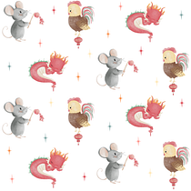 My project for course: Textile Design for Children's Fashion Ein Projekt aus dem Bereich Kinderillustration, Digitale Illustration und Textildesign von Denise Pascale - 25.11.2024