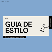 Mi proyecto del curso: Canva de principio a fin: crea diseños profesionales.. Br, ing, Identit, Graphic Design, Social Media Design, and Web Design project by Luana Galvão - 11.21.2024