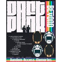 Poster DaftPunk. Creativit, Design, and Graphic Design project by josueemp98 - 11.24.2024