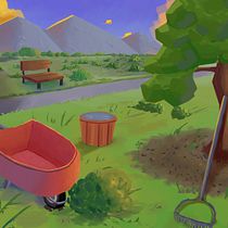 My project for course: Digital Background Painting for Animation. Animation, Traditional illustration, Digital Illustration, and Digital Painting project by sifuui21 - 01.28.2025