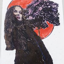 Mirada hacia el horizonte. Artistic Drawing, Character Design, Fine Arts, Painting, Portrait Drawing, and Watercolor Painting project by mauriguzman456 - 11.29.2024