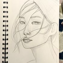 Proyecto final. Artistic Drawing, Drawing, Portrait Drawing, Sketchbook, and Sketching project by Michelle Coisson - 11.29.2024