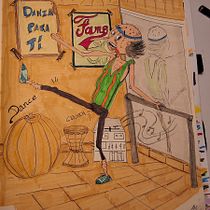 Danza para ti. Un projet de Dessin, Conception de personnages et Illustration traditionnelle de JUANA MARTINEZ FERRER - 30.11.2024