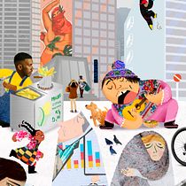 Sol Soares - São Paulo, Brasil | Ilustração de personagens expressivos. Character Design, Digital Illustration, Drawing, and Traditional illustration project by Sol Soares - 12.01.2024