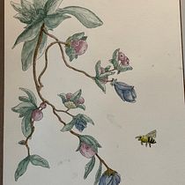 My project for course: Illustrating Nature with Watercolor and Pen. Botanical Illustration, Drawing, Fine Arts, Traditional illustration, Painting, and Watercolor Painting project by Tony Araiza - 12.03.2024