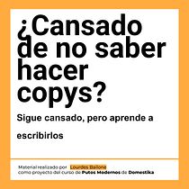 Copywriting para copywriters x Lourdes Bailone. Un progetto di Pubblicità, Comunicazione, Cop, writing, Stor e telling di Lourdes Bailone - 03.12.2024