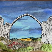 Arco de San Juan. Projekt z dziedziny  Haft,  Tkactwo, Trad, c, jna ilustracja, Wzornictwo tekst i liów użytkownika Cristina Jiménez Lázaro - 04.12.2024