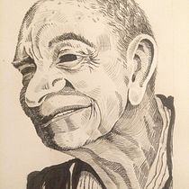Meu projeto - Introdução ao retrato com nanquim e bico de pena. Artes plásticas, Desenho a lápis, Desenho de retrato, Ilustração tradicional e Ilustração com tinta projeto de Jimmy Couto - 05.12.2024