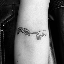 tecnica de puntillismo de arrastre. Un progetto di Design di tatuaggi di Kevin Moran - 05.12.2024