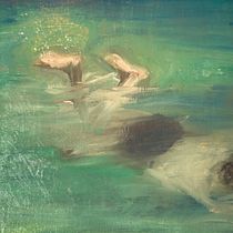 Picture from course on water and the human figure.. Figure Drawing, Fine Arts, Oil Painting, and Painting project by anabebic.x - 12.05.2024