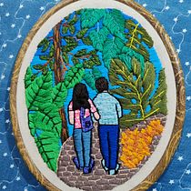 Mi proyecto del curso: Introducción al bordado botánico. Un projet de Broderie , et Design textile de jsichaca - 20.11.2024