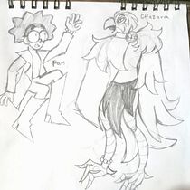Pam y Chaz. Un projet de Dessin, Conception de personnages et Illustration traditionnelle de ja.quevedodiaz - 08.12.2024