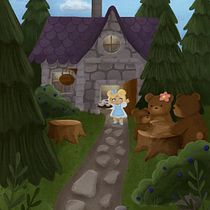 My project for course: Children’s Illustration with Procreate: Paint Magical Scenes. Children's Illustration, Digital Illustration, Digital Painting, and Picturebook project by Kate Aggas - 12.07.2024