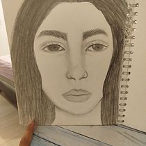 GIRL. Ein Projekt aus dem Bereich Bildende Künste, Zeichnung, Bleistiftzeichnung, Realistische Zeichnung, Anatomische Zeichnung und Skizzenentwurf von Sharife Lopez - 12.12.2024