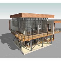 CASA DOM MODELADO BIM. Un projet de 3D, Architecture, Architecture numérique, Architecture d'intérieur, Modélisation 3D , et ArchVIZ de JAIME RAMON ALONSO ALDANA - 12.12.2024