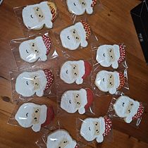 Christmas Santa cookies. Baking, Cookie Decorating & Icing project by naomi - 12.13.2024
