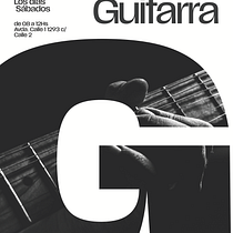 Afiche sobre clases de Guitarra. Br, ing, Identit, Design, Graphic Design, Logo Design, T, and pograph project by Oscar Ferreira - 12.14.2024