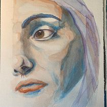 ACUARELA # 2. Fine Arts, Portrait Drawing, Painting, and Watercolor Painting project by PEDRO MANUEL - 12.15.2024