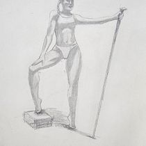 Practica Ein Projekt aus dem Bereich Bildende Künste, Zeichnung, Bleistiftzeichnung, Realistische Zeichnung, Anatomische Zeichnung und Skizzenentwurf von Nelson Castillo - 15.12.2024