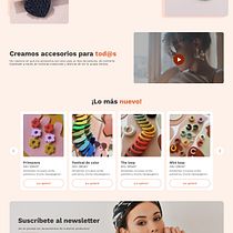 Kimera Handmade - Proyecto accesibilidad. Een project van Digitaal ontwerp, Digitaal productontwerp, UX / UI y Webdesign van romina_torres_1 - 16.12.2024