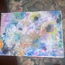 GalaxiaCami. Un progetto di Belle arti, Pittura, Illustrazione tradizionale e Pittura ad acquerello di betancowilver - 16.12.2024