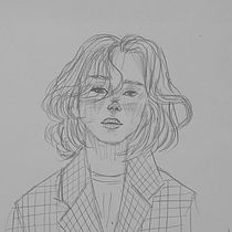 My sketch. Artistic Drawing, Drawing, Portrait Drawing, Sketchbook, and Sketching project by Sofía Alejandra Pérez Duarte - 12.18.2024